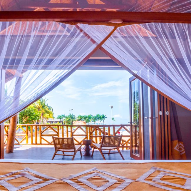 Speke Resort Paradise Island bed close view